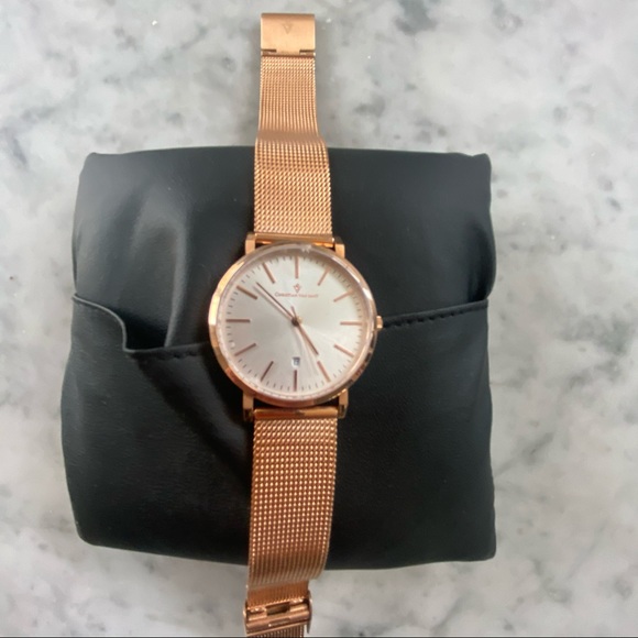 CHRISTIAN VAN SANT Women’s Paradigm Rose Gold Watch. 9” L - Picture 8 of 8